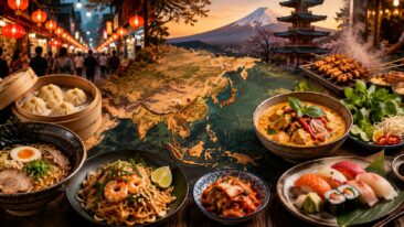 Las Mejores Rutas Gastronómicas para Descubrir Asia