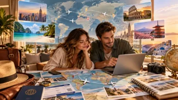 Viaje Multidestino a Medida: Cómo Combinar Vuelos, Escalas y Ritmos